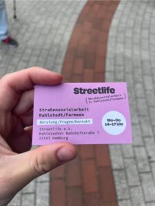 Mehr über den Artikel erfahren Straßensozialarbeit für Farmsen